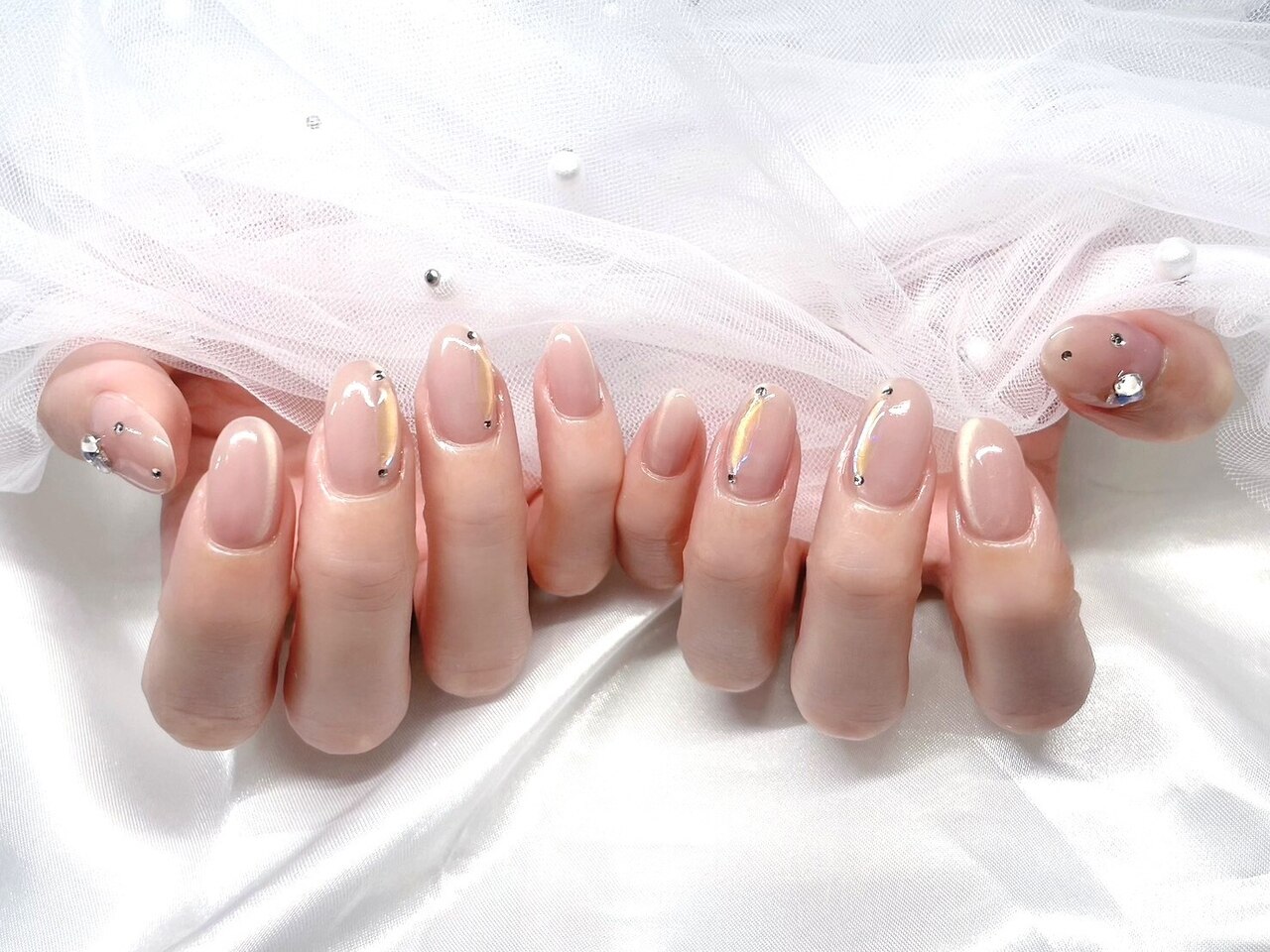 スカルプを使った長さ出し