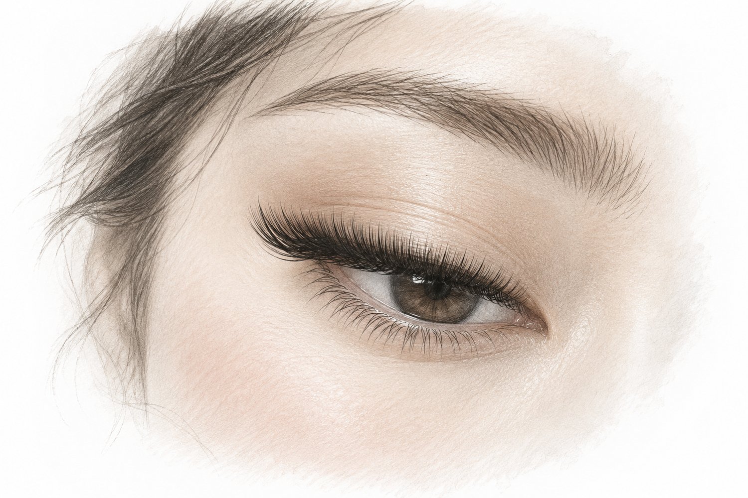 まつ毛のイラスト